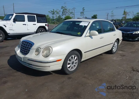 2004 Kia Amanti из США, поврежденный, VIN KNALD124145015796